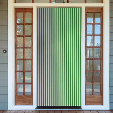 Cortina para puerta de exterior e interior PVC - Transparente